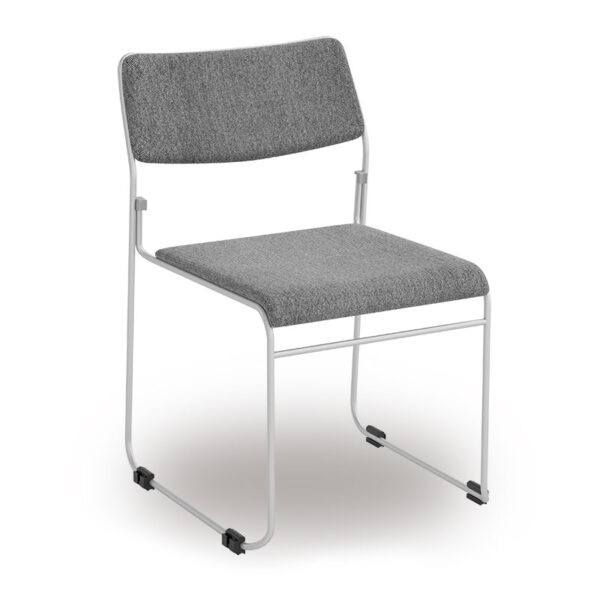 Nice Grå sits, silvergrått stativ